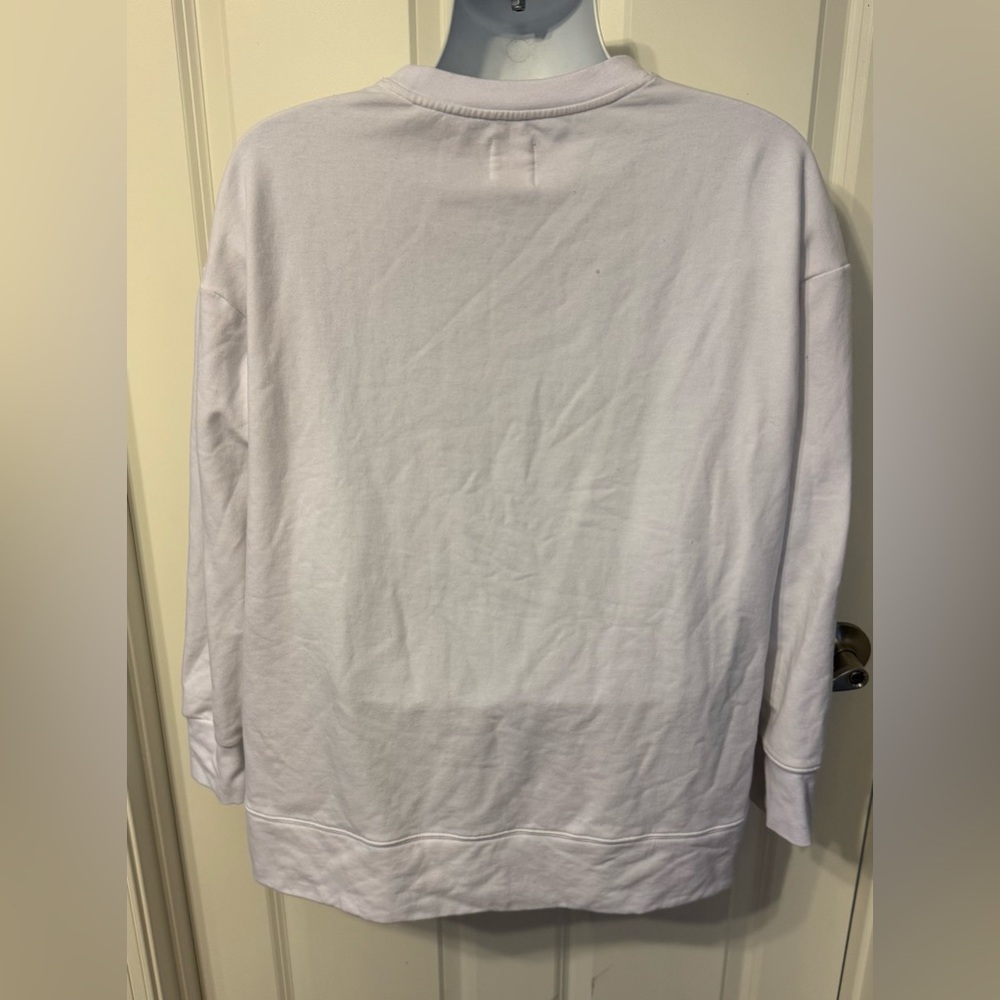 Classic White Women's Sweatshirt - Picture 2 of 6